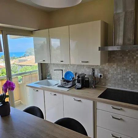 De Standing 45m2 Au Calme Proche Et Centre-ville-wifi-garage Apartamento Antibes